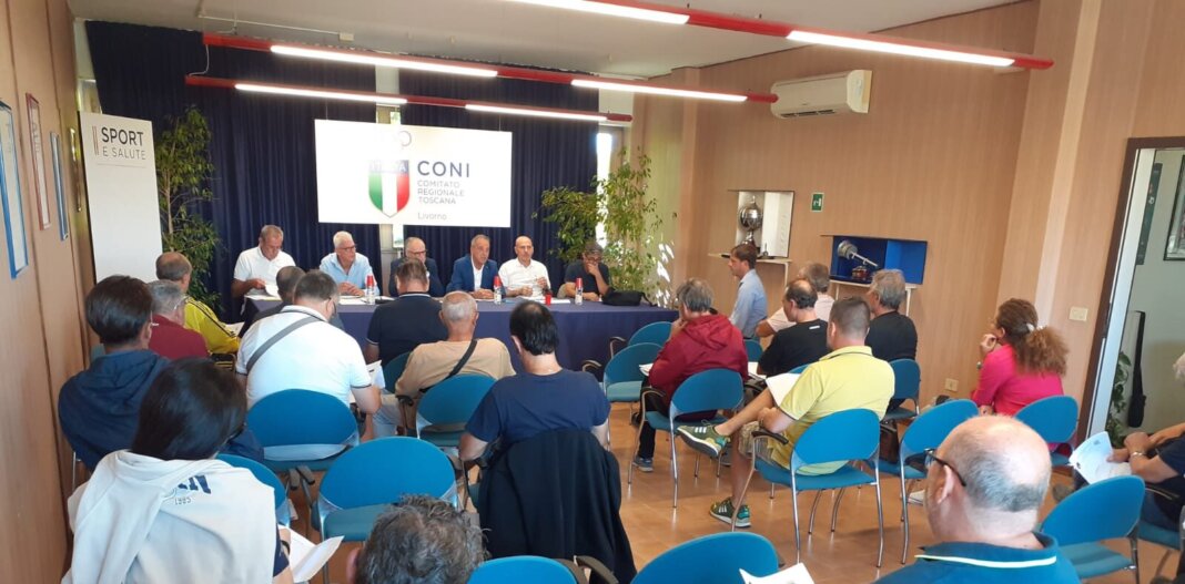 Un incontro alla sede Coni di Livorno