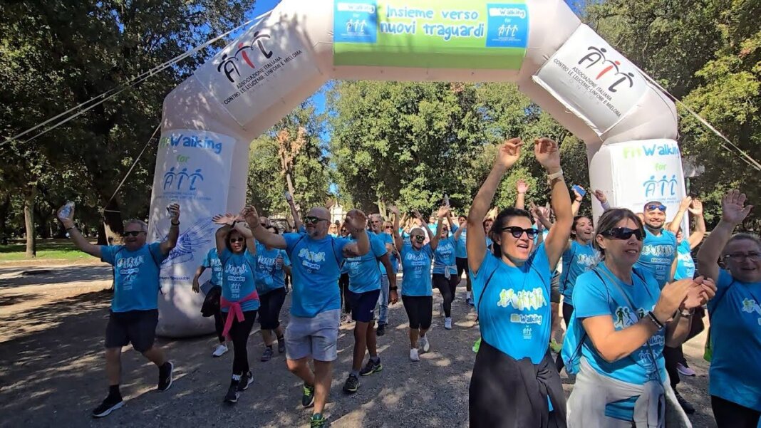 A Porta a Mare la camminata solidale 'Fitwalking for Ail'