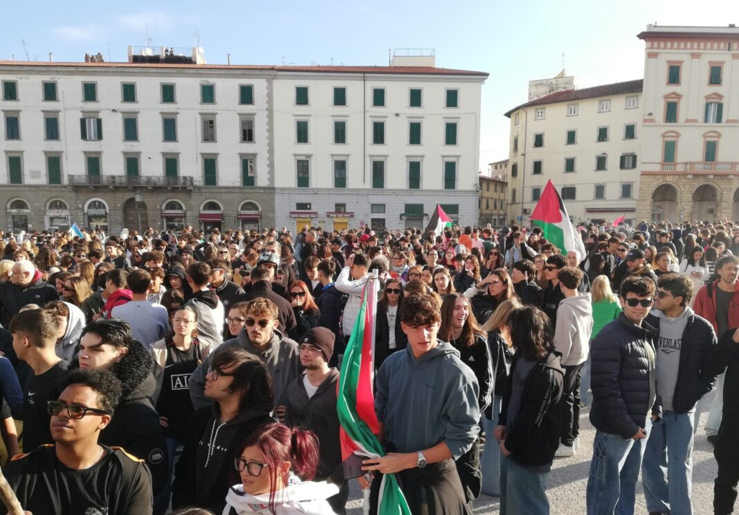 manifestazione livorno palestina