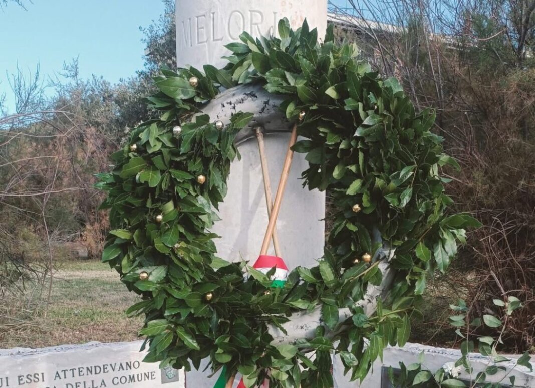 corona d'alloro disastro aereo Meloria