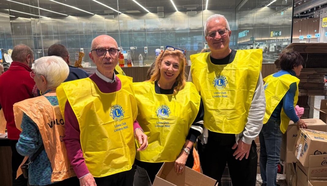 Anche il Lions Club Lucca Host protagonista della Giornata della colletta alimentare
