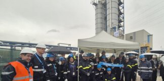 Inaugurato il primo impianto Solvay per la produzione della silice amorfa inaugurazione impianto solvay