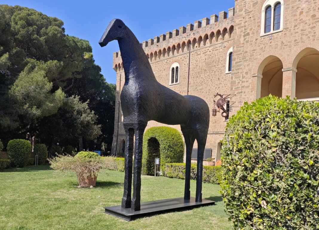 mostra cavallo mimmo paladino