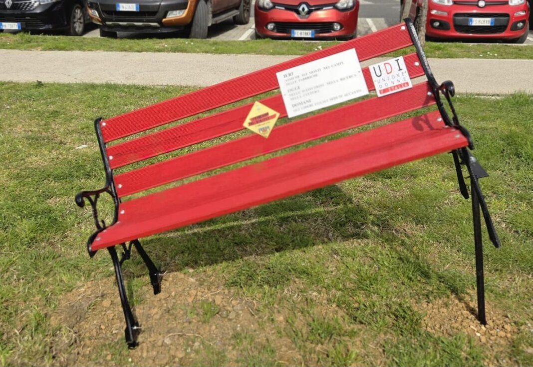 panchina rossa Vicarello