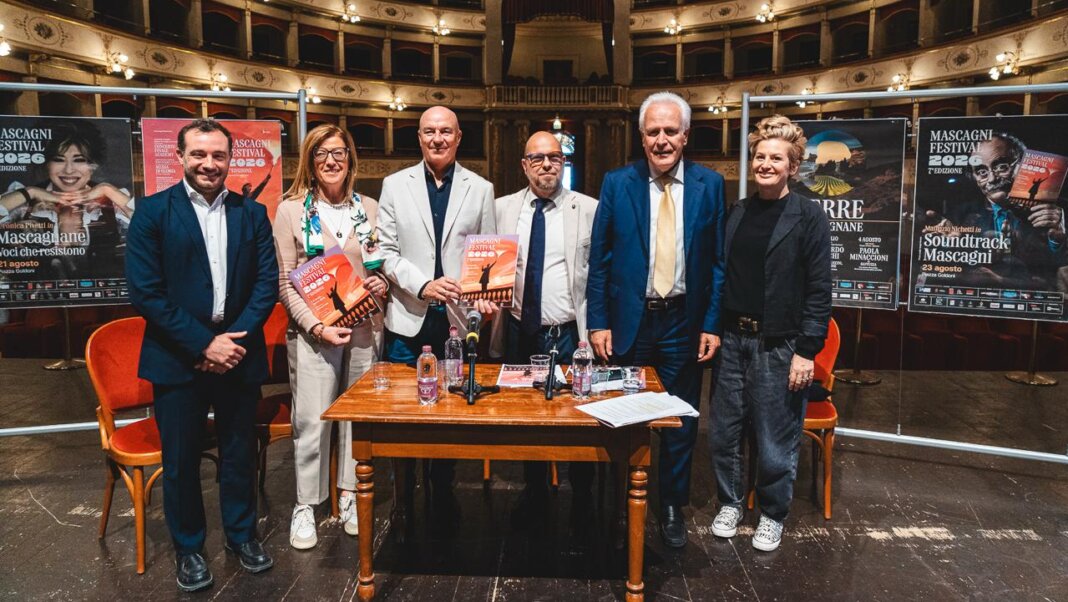 Un momento della conferenza stampa di presentazione Mascagni Festival_Foto Baldanzi_1