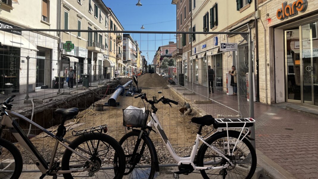 Lavori Corso Italia Piombino