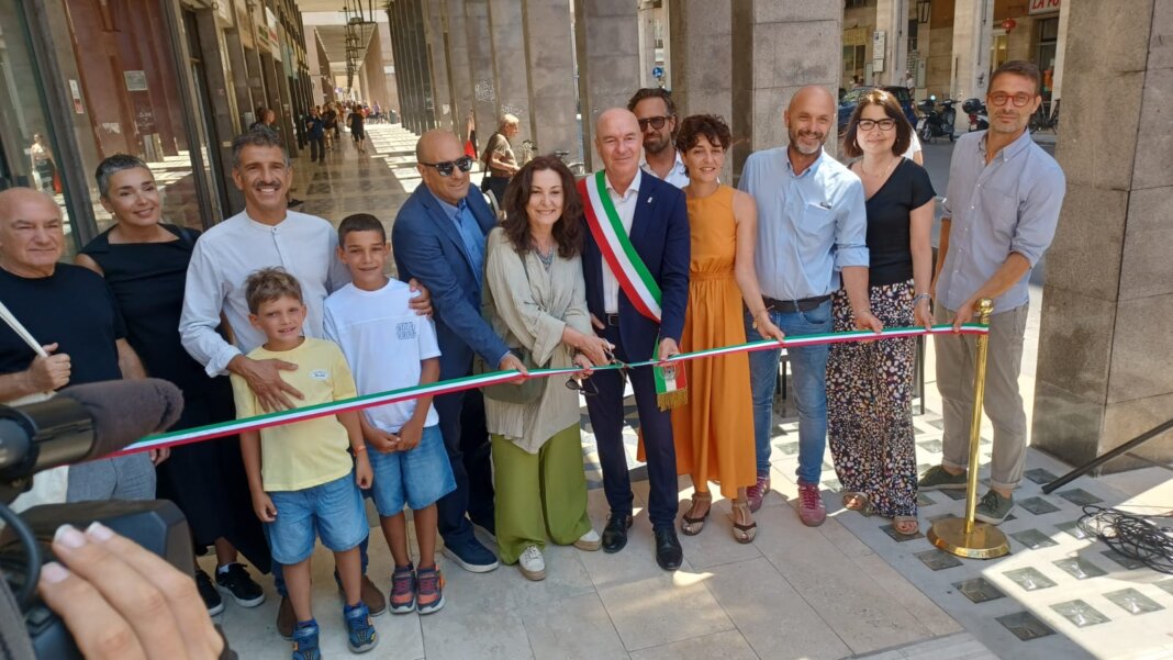 cerimonia inaugurazione via Grande